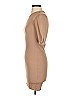 Zara Solid Tan Casual Dress Size S - photo 5