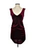 Crystal Sky Burgundy Cocktail Dress Size S - photo 1