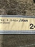 Rag & Bone/JEAN Metallic Blue Jeggings Size 24 waist - photo 3