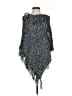 Express 100% Acrylic Black Poncho Size ONE SIZE - photo 1