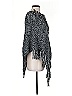 Express 100% Acrylic Black Poncho Size ONE SIZE - photo 4