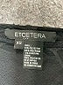 Etcetera Black Short Sleeve Blouse Size XS - photo 7