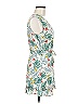 Emory Park 100% Rayon Tropical White Cocktail Dress Size M - photo 4