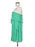 BCBGMAXAZRIA Runway 100% Polyester Solid Green Cocktail Dress Size 8 - photo 5