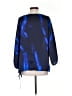 Coldwater Creek 100% Polyester Blue 3/4 Sleeve Blouse Size S - photo 2