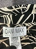 Dani Max 100% Polyester Print Black Casual Dress Size 10 (petite) - photo 7