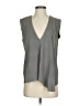 Tibi Gray Sleeveless Blouse Size 4 - photo 1