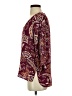Renee C. 100% Polyester Burgundy 3/4 Sleeve Blouse Size M - photo 5