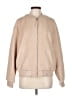 Avec Les Filles 100% Polyester Solid Tan Faux Fur Jacket Size M - photo 1