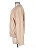 Avec Les Filles 100% Polyester Solid Tan Faux Fur Jacket Size M - photo 5