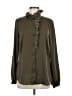 CAbi 100% Polyester Green Long Sleeve Blouse Size M - photo 1