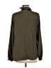 CAbi 100% Polyester Green Long Sleeve Blouse Size M - photo 2