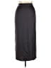 Eileen Fisher 100% Polyester Solid Black Gray Formal Skirt Size S - photo 1