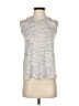 Athleta Silver Sleeveless T-Shirt Size XS - photo 1