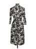Dani Max 100% Polyester Print Black Casual Dress Size 10 (petite) - photo 2