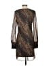 Miss Sixty 100% Polyester Tweed Brown Cocktail Dress Size 4 - photo 2