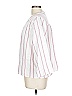 Splendid Stripes White 3/4 Sleeve Blouse Size L - photo 5
