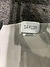 Saylor Metallic Silver Cocktail Dress Size M - photo 6