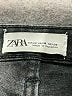 Zara Chevron-herringbone Black Jeans Size 10 - photo 7