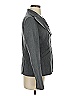 Nine & Co. 100% Polyester Chevron-herringbone Gray Blazer Size 4 - photo 4