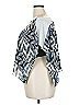 Alfani 100% Polyester Blue 3/4 Sleeve Blouse Size 18 - photo 5