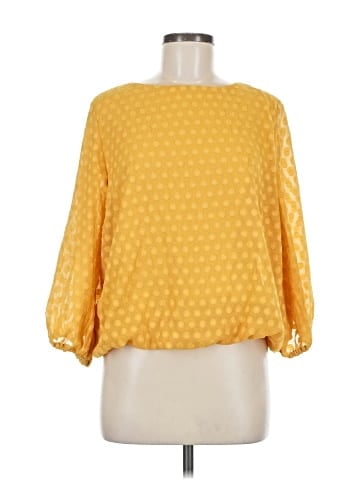 Sunday in Brooklyn 3/4 Sleeve Blouse (view 1)
