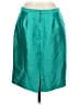Albert Nipon Solid Teal Formal Skirt Size 8 - photo 2