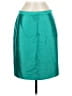 Albert Nipon Solid Teal Formal Skirt Size 8 - photo 1