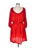 Joie 100% Polyester Red Casual Dress Size L - photo 1