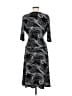Courtenay Paisley Black Cocktail Dress Size 8 - photo 2