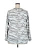Caslon Camo Silver Sweatshirt Size XL - photo 2