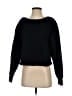 HEROINE SPORT 100% Cotton Black Pullover Sweater Size XS - photo 1