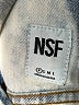 NSF 100% Cotton Ivory Denim Vest Size P (petite) - photo 6
