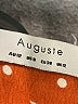 Auguste 100% Viscose Polka Dots Orange Casual Dress Size 8 - photo 6