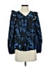 MUNTHE Blue Long Sleeve Blouse Size 32 - photo 1