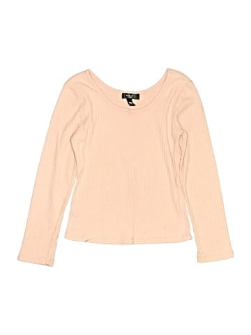 Aqua Long Sleeve Top (view 1)