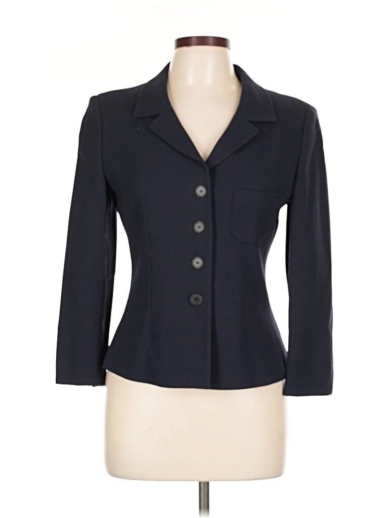 Pre-owned Lk Bennett Blazer Jacket In Blue