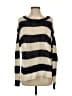 Piko Stripes Ivory Pullover Sweater Size S - photo 1