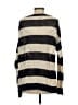 Piko Stripes Ivory Pullover Sweater Size S - photo 2