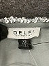 DELFI COLLECTIVE Metallic Silver Casual Pants Size XS - photo 7