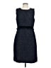 J.Crew Tweed Blue Cocktail Dress Size 12 - photo 1