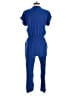 Neiman Marcus 100% Rayon Solid Blue Jumpsuit Size M - photo 2