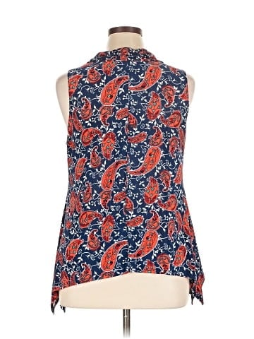 Hot Ginger Sleeveless Blouse (view 2)