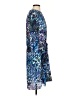 NYDJ 100% Polyester Print Blue Casual Dress Size S - photo 4