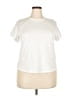 Emery Rose White Short Sleeve Top Size XXL - photo 1