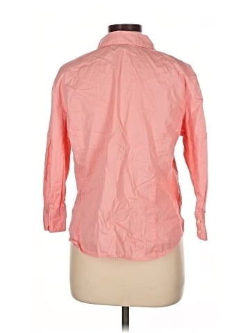 G.H. Bass & Co. 3/4 Sleeve Button-Down Shirt (view 2)