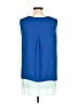 Bali Color Block Blue Sleeveless Blouse Size L (estimated) - photo 2