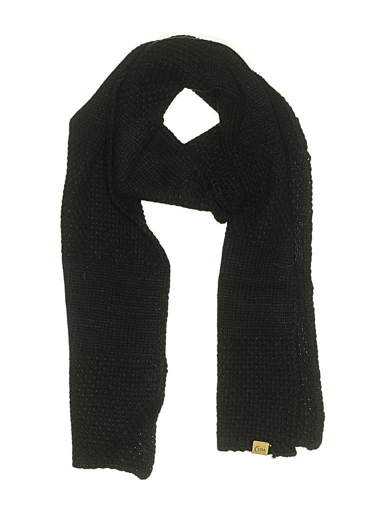 Pre-owned Zyia Active Scarf In Black