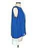 Bali Color Block Blue Sleeveless Blouse Size L (estimated) - photo 4