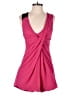 Chris Gramer 100% Polyester Color Block Pink Romper Size Sm (1) - photo 1